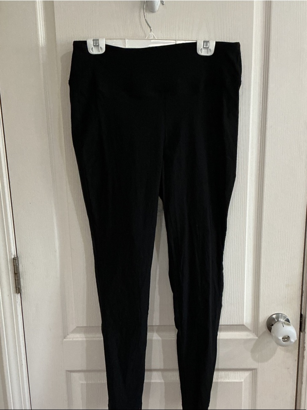 Worthington Black Straight-Leg Ponte Pants